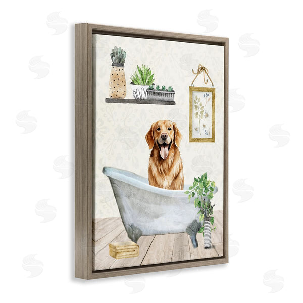 Stupell Industries Kim Allen | Doggie Bath Time Wall Art