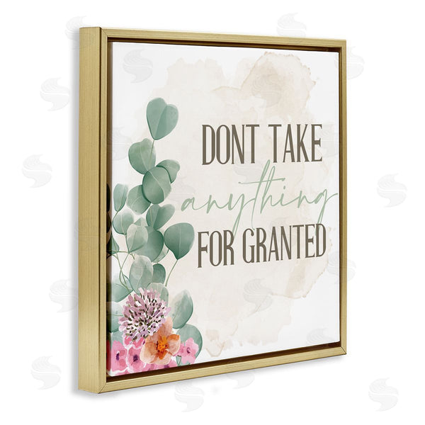Stupell Industries Kim Allen | Don't Take For Granted Florals