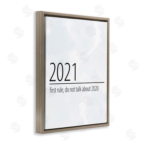 Stupell Industries Kim Allen | Don�t Talk About 2020 New Year Sign