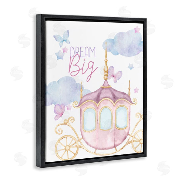 Stupell Industries Kim Allen | Dream Big Fantasy Carriage Wall Art