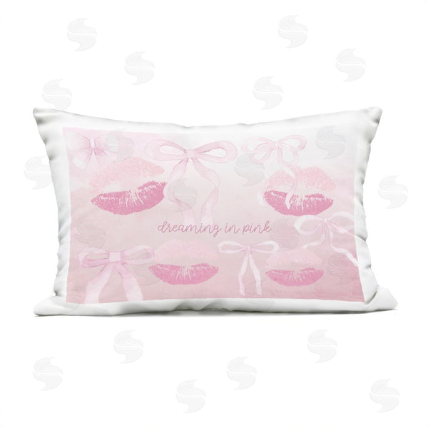 Stupell Industries Kim Allen | Dreaming In Pink Printed Throw Pillow