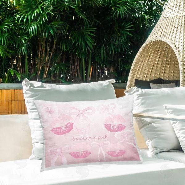 Stupell Industries Kim Allen | Dreaming In Pink Printed Throw Pillow