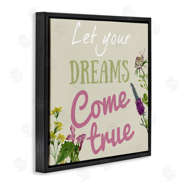 Stupell Industries Kim Allen | Dreams Come True With Florals