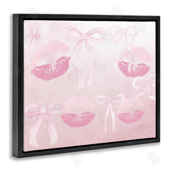Stupell Industries Kim Allen | Dreamy Bows & Lips Wall Art