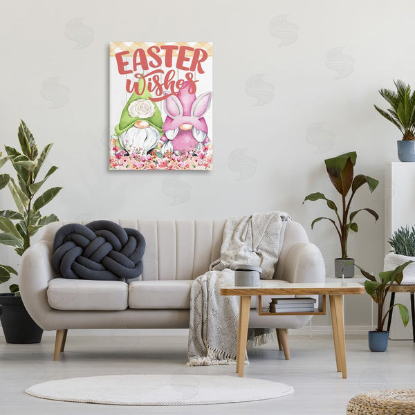 Stupell Industries Kim Allen | Easter Wishes Gnomes Wall Art