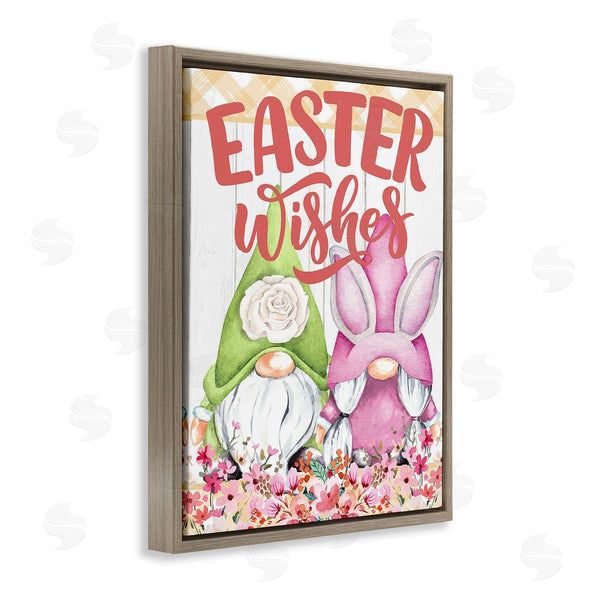 Stupell Industries Kim Allen | Easter Wishes Gnomes Wall Art