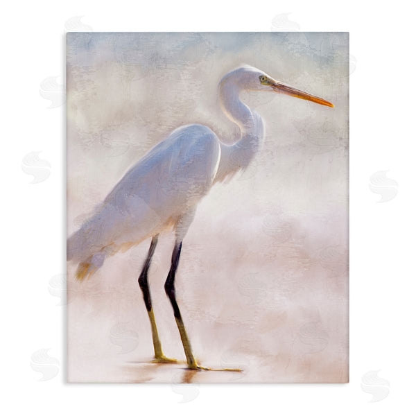 stupell industries Kim Allen | Egret Wildlife Portrait Wall Art