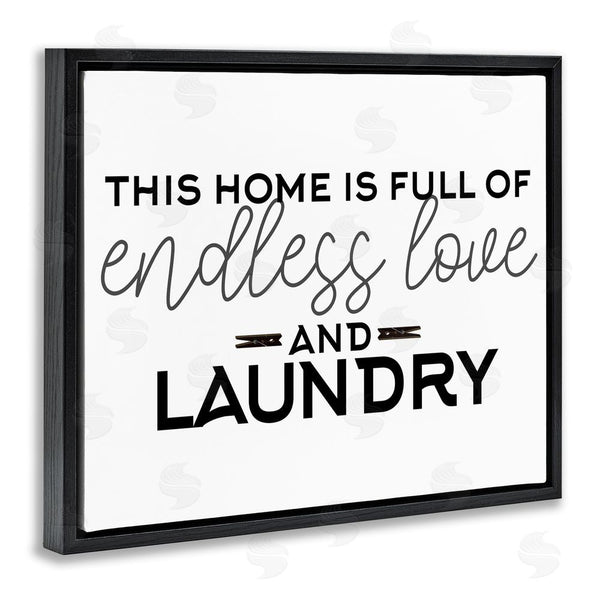 Stupell Industries Kim Allen | Endless Love & Laundry Minimal Wall Art