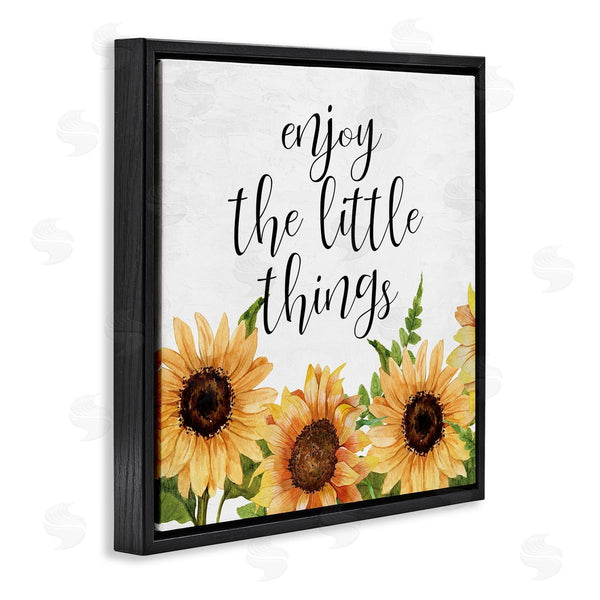 Stupell Industries Kim Allen | Enjoy Little Things Sunflowers