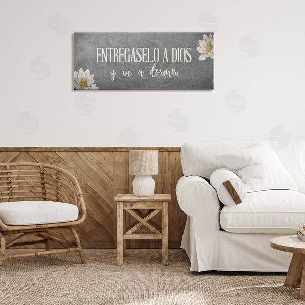 Stupell Industries Kim Allen | Entrégaselo A Dios Y Descansa Wall Art