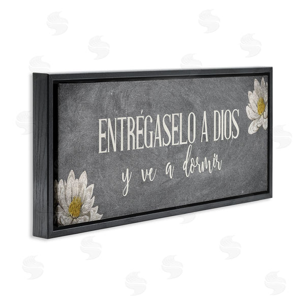 Stupell Industries Kim Allen | Entrégaselo A Dios Y Descansa Wall Art