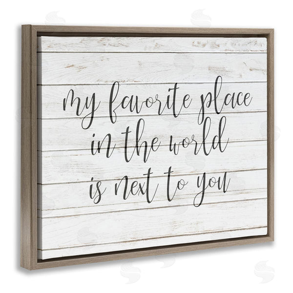 Stupell Industries Kim Allen | Favorite Place Is Next To You Wall Art