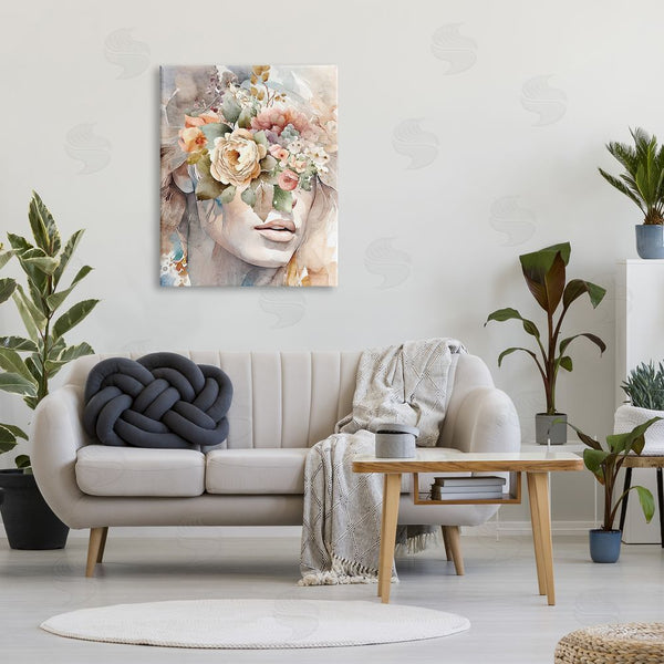Stupell Industries Kim Allen | Female Floral Abstraction Wall Art