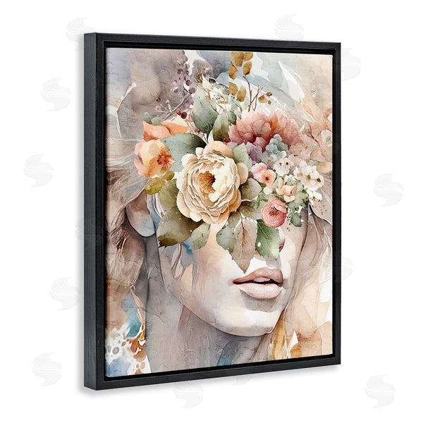 Stupell Industries Kim Allen | Female Floral Abstraction Wall Art