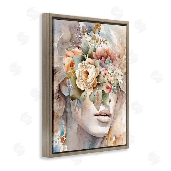 Stupell Industries Kim Allen | Female Floral Abstraction Wall Art