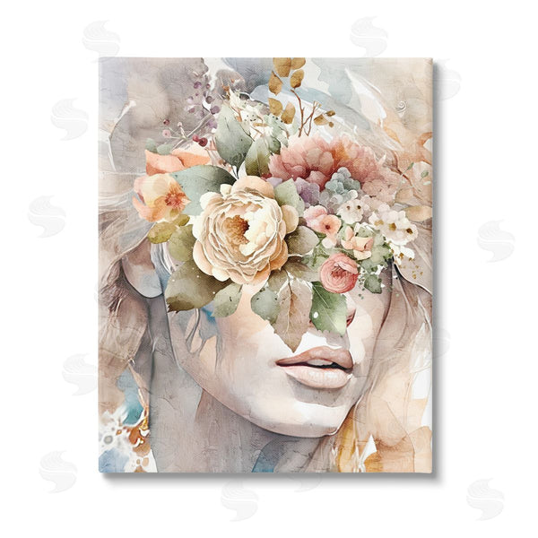 stupell industries Kim Allen | Female Floral Abstraction Wall Art