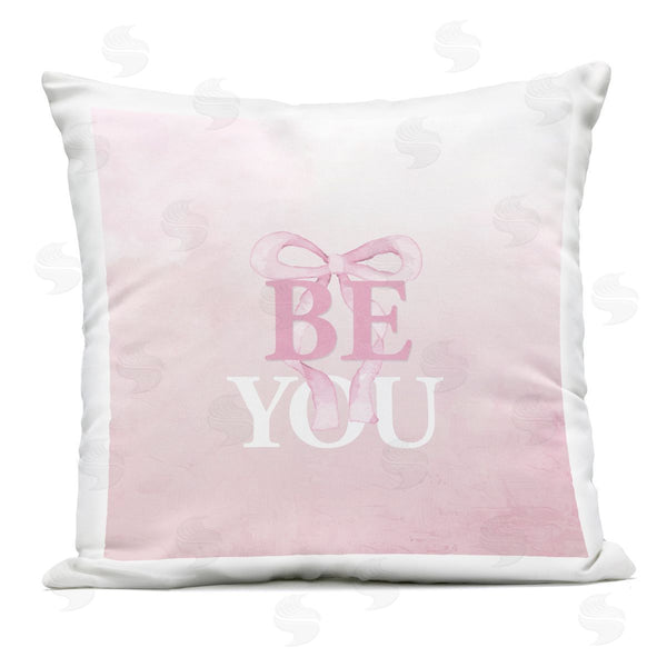 Stupell Industries Kim Allen | Feminine Be You Pastel Printed Throw Pillow