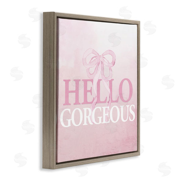 Stupell Industries Kim Allen | Feminine Hello Gorgeous Wall Art