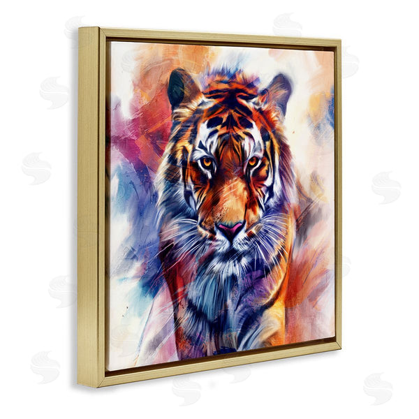 Stupell Industries Kim Allen | Fierce Vibrant Tiger Wall Art