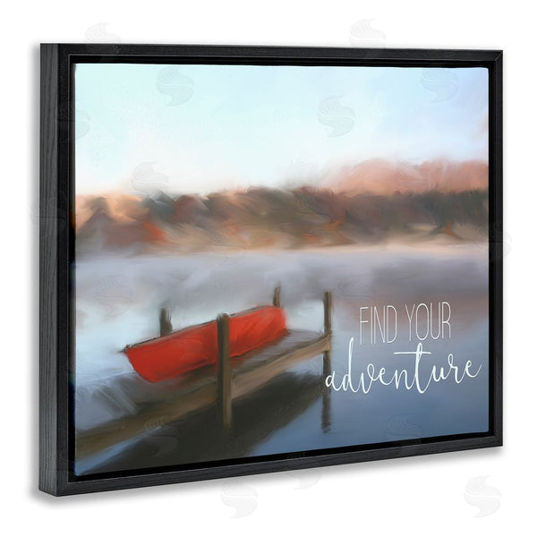 Stupell Industries Kim Allen | Find Your Adventure Dock Wall Art