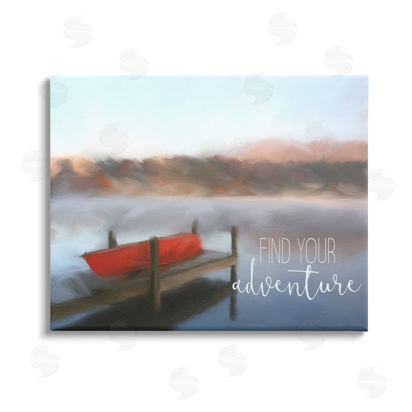 stupell industries Kim Allen | Find Your Adventure Dock Wall Art