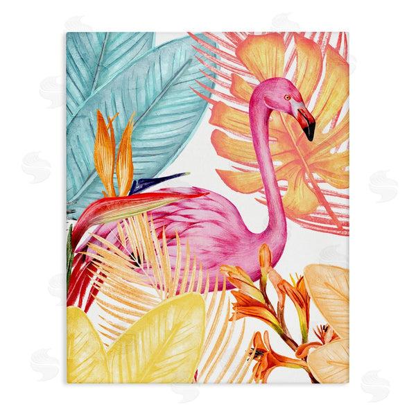 stupell industries Kim Allen | Flamingo & Tropical Flora