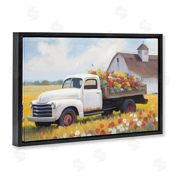 Stupell Industries Kim Allen | Floral Truck Delivery Wall Art