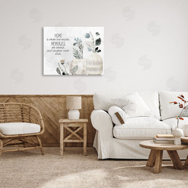 Stupell Industries Kim Allen | Floral Where Love Resides Wall Art