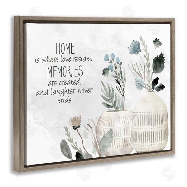 Stupell Industries Kim Allen | Floral Where Love Resides Wall Art