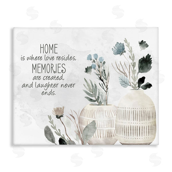 stupell industries Kim Allen | Floral Where Love Resides Wall Art