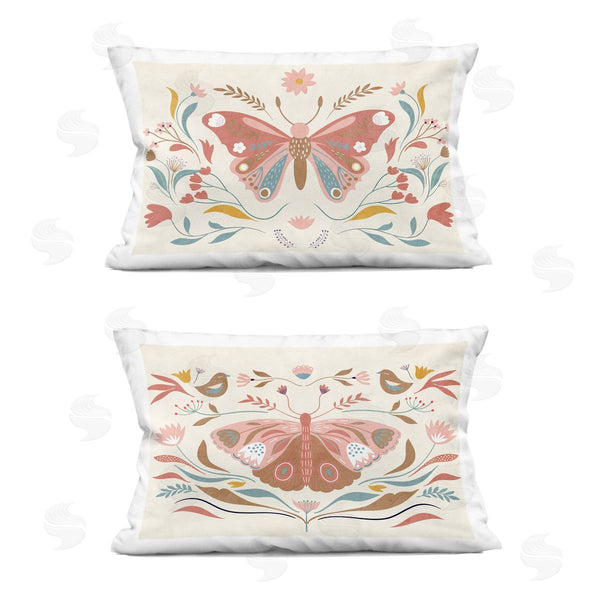 stupell industries Kim Allen | Folk Butterflies & Florals