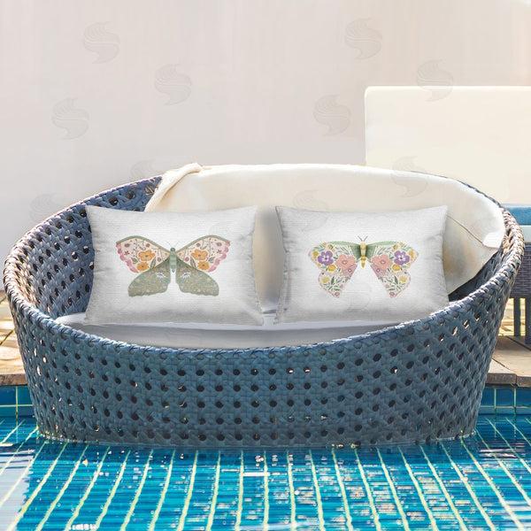 Stupell Industries Kim Allen | Folk Florals Butterflies