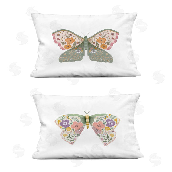 stupell industries Kim Allen | Folk Florals Butterflies