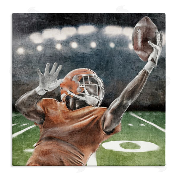 stupell industries Kim Allen | Football Catch In Action