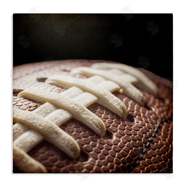 stupell industries Kim Allen | Football Closeup On Black