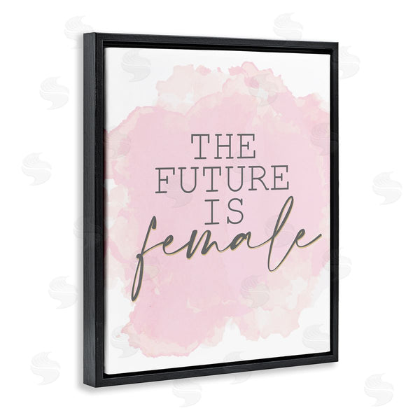 Stupell Industries Kim Allen | Future Is Female Abstract Pink