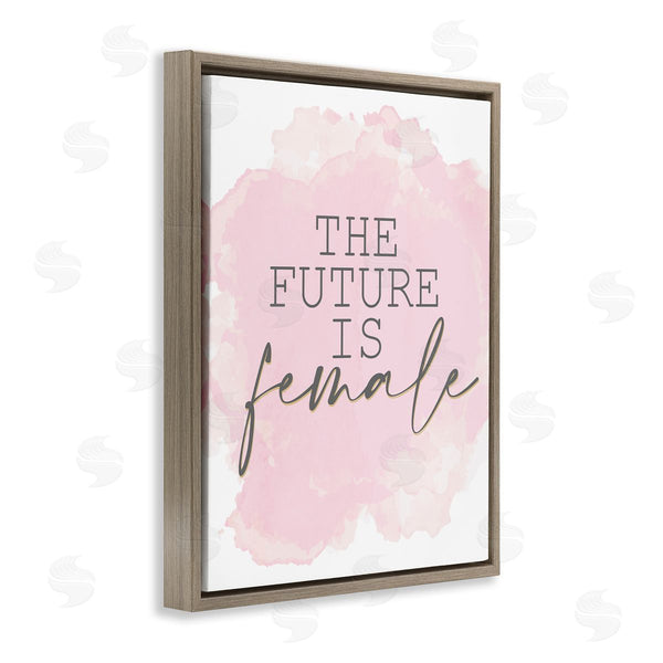 Stupell Industries Kim Allen | Future Is Female Abstract Pink