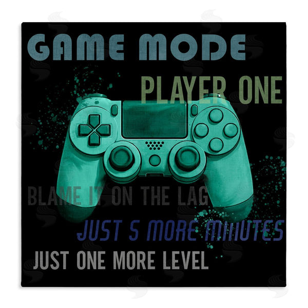 stupell industries Kim Allen | Game Mode Player One Controller Wall Art