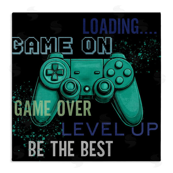 stupell industries Kim Allen | Game On Level Up Controller Wall Art