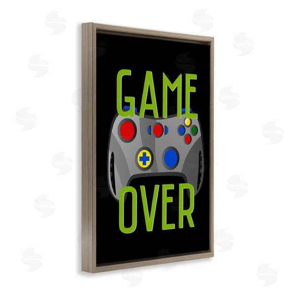 Stupell Industries Kim Allen | Game Over With Controller