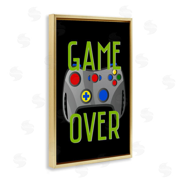 Stupell Industries Kim Allen | Game Over With Controller