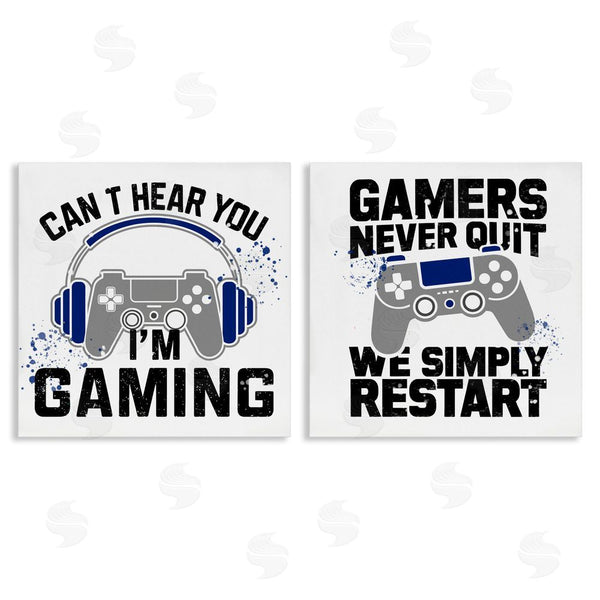 stupell industries Kim Allen | Gamer Culture Phrases Wall Art