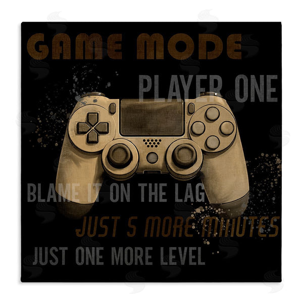 stupell industries Kim Allen | Gamer Phrases Vintage Style Wall Art