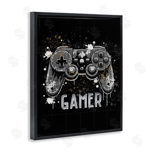 Stupell Industries Kim Allen | Gamer With Modern Splash
