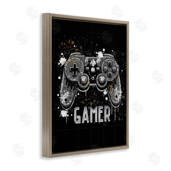 Stupell Industries Kim Allen | Gamer With Modern Splash