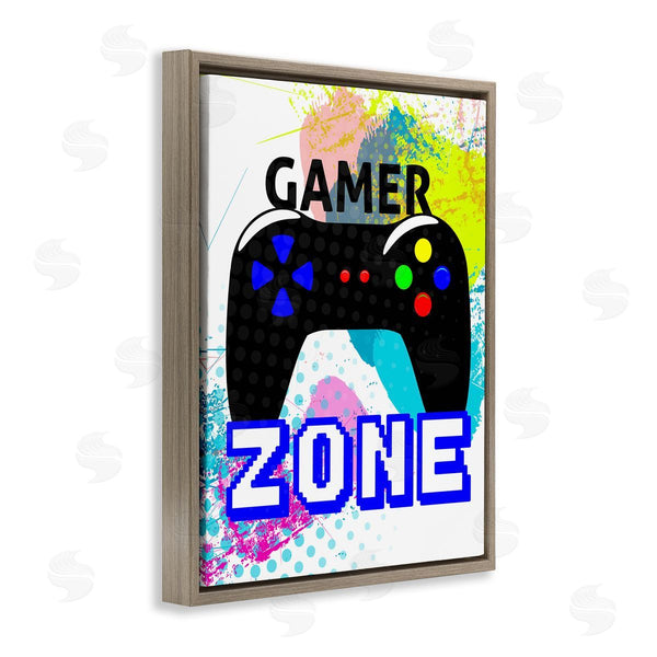 Stupell Industries Kim Allen | Gamer Zone And Controller