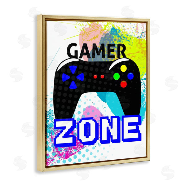 Stupell Industries Kim Allen | Gamer Zone And Controller