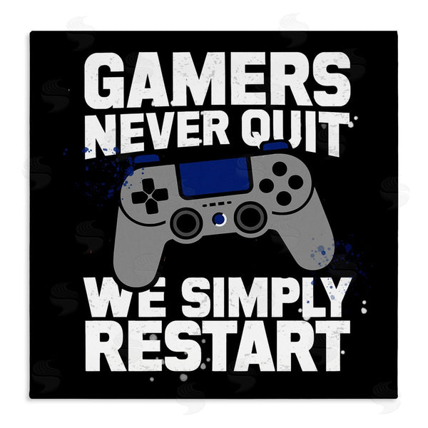 stupell industries Kim Allen | Gamers Never Quit Phrase