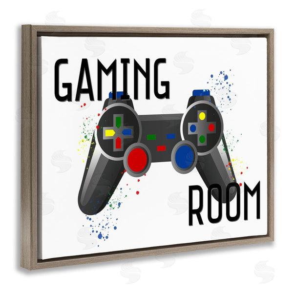 Stupell Industries Kim Allen | Gaming Room Modern Controller