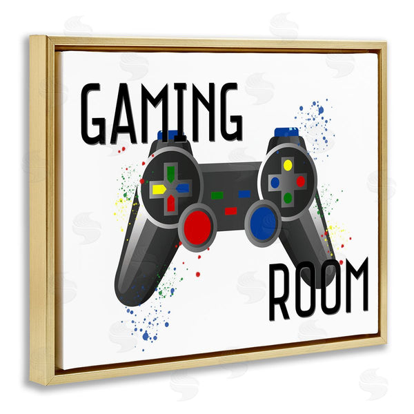 Stupell Industries Kim Allen | Gaming Room Modern Controller